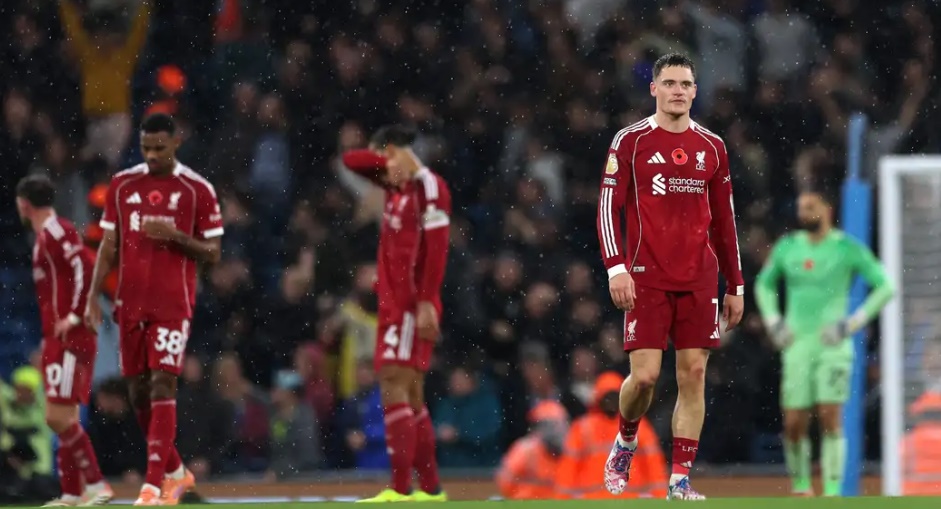 Liverpool đang trải qua chuỗi trận sa sút đáng kinh ngạc.