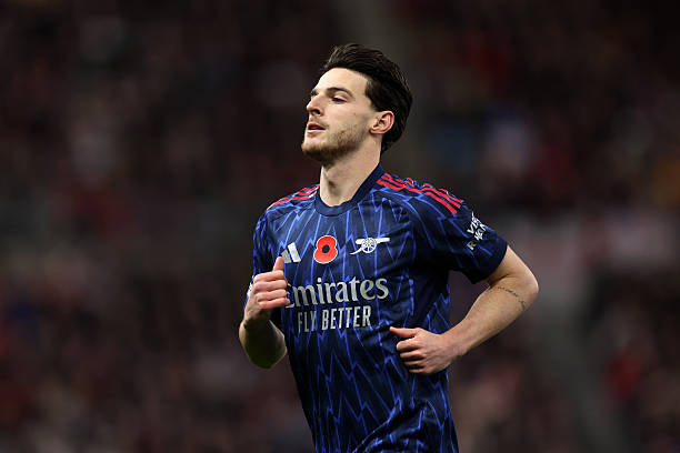 Ảnh bài viết Tác động toàn diện của Declan Rice lên lối chơi Arsenal