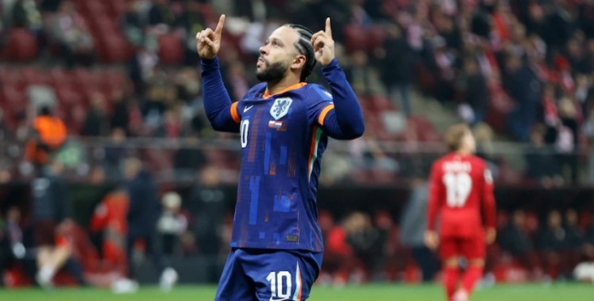 Ảnh bài viết Depay nổ súng, Hà Lan tiến sát tấm vé dự World Cup 2026