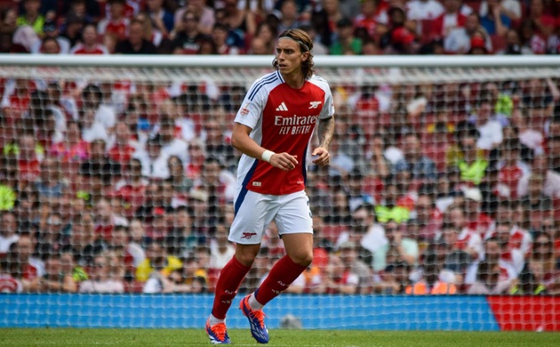 Ảnh bài viết Arteta thở phào, Calafiori sẵn sàng đá derby với Tottenham