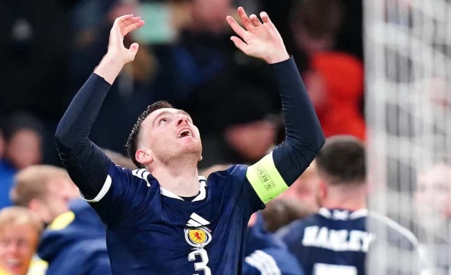 Ảnh bài viết Robertson xúc động nhớ Jota khi cùng Scotland dự World Cup