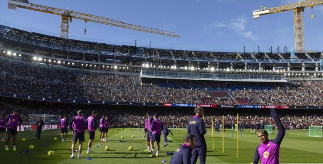 Ảnh bài viết Barcelona được UEFA phê duyệt trở lại sân Camp Nou