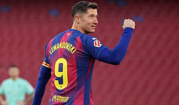 Ảnh bài viết Lewandowski tiết lộ cảm xúc sau bàn thắng lịch sử cho Barcelona
