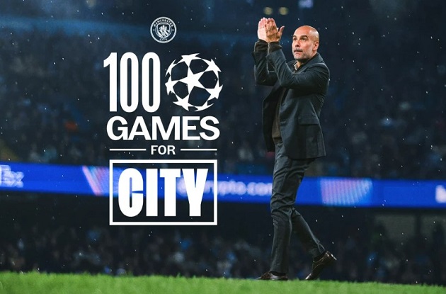 Ảnh bài viết Guardiola chạm cột mốc 100 trận Champions League cùng Man City