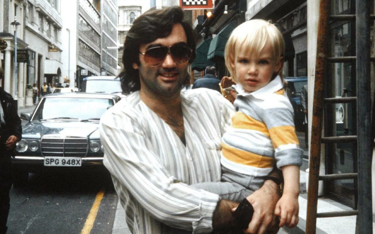 George Best và cậu con trai Calum Best