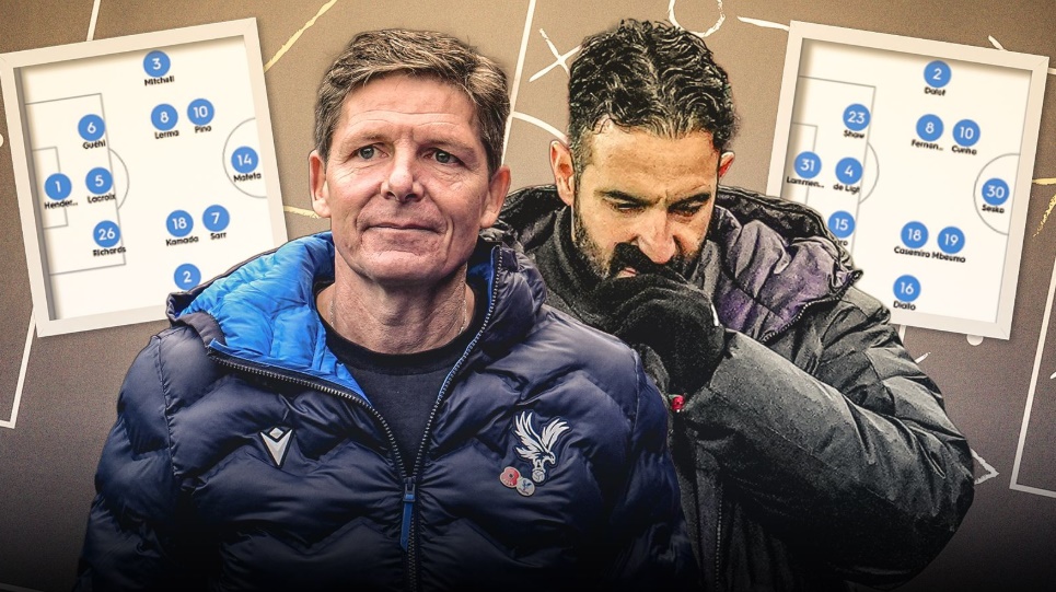 Ảnh bài viết Crystal Palace vs Man Utd: Cùng sơ đồ 3-4-2-1, vì sao Amorim kém xa Glasner?