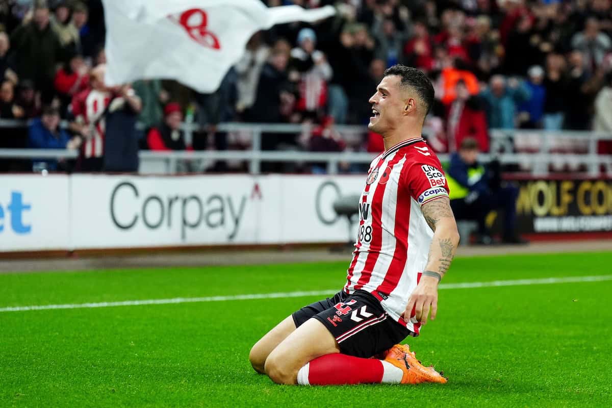 Xhaka là linh hồn của đội hình Liverpool.