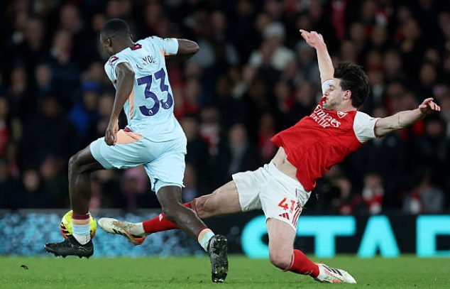 Ảnh bài viết Declan Rice bùng nổ – Chìa khóa giúp Arsenal củng cố ngôi đầu