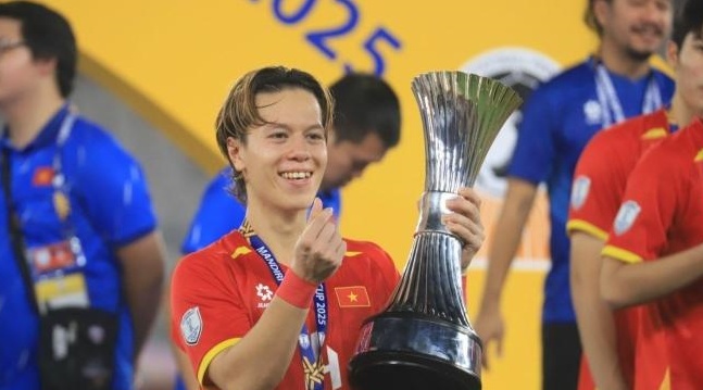 là gương mặt gây chú ý của U22 Việt Nam.