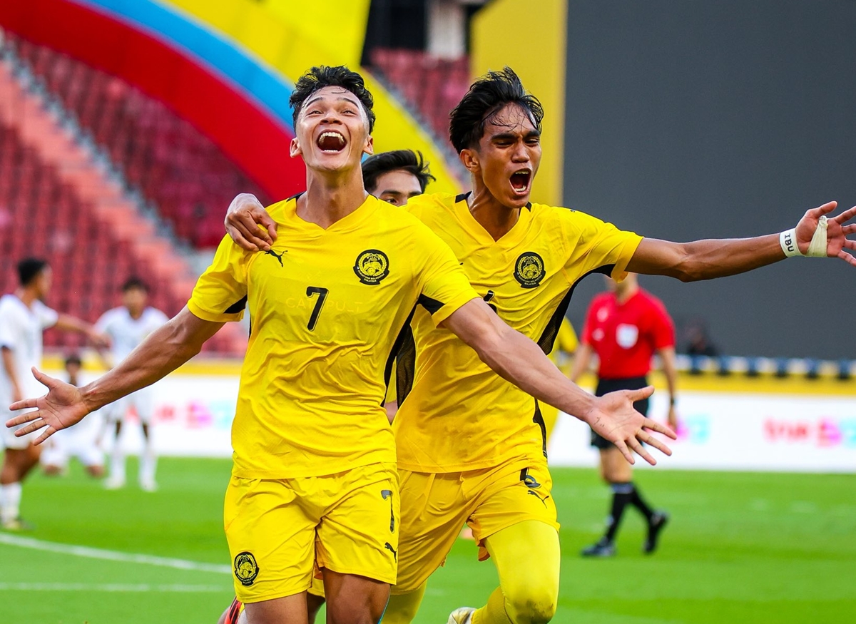 U22 Malaysia có chiến thắng đậm đà trước U22 Lào.