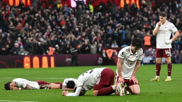 Ảnh bài viết Arsenal và Mikel Arteta không tìm ra lời giải tại Villa Park