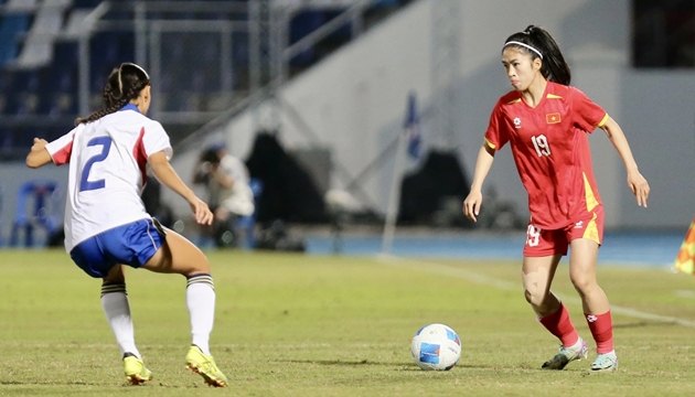 ĐT nữ Việt Nam nhận thất bại đáng tiếc trước Philippines.