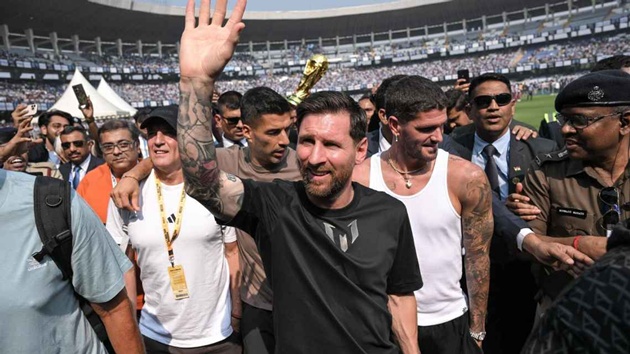 Ảnh bài viết Inter Miami: Messi gây bạo loạn tại lễ ra mắt tượng ở Kolkata