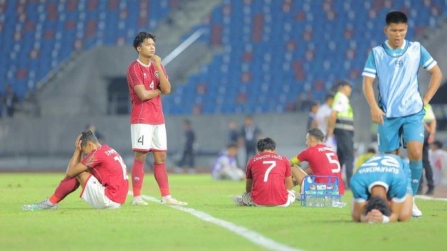 U22 Indonesia bị loại ngay từ vòng bảng.