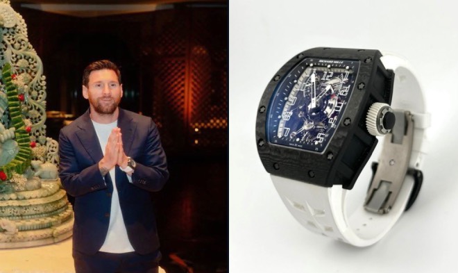 Ảnh bài viết Messi được tặng đồng hồ 29 tỷ đồng trong chuyến đi Ấn Độ