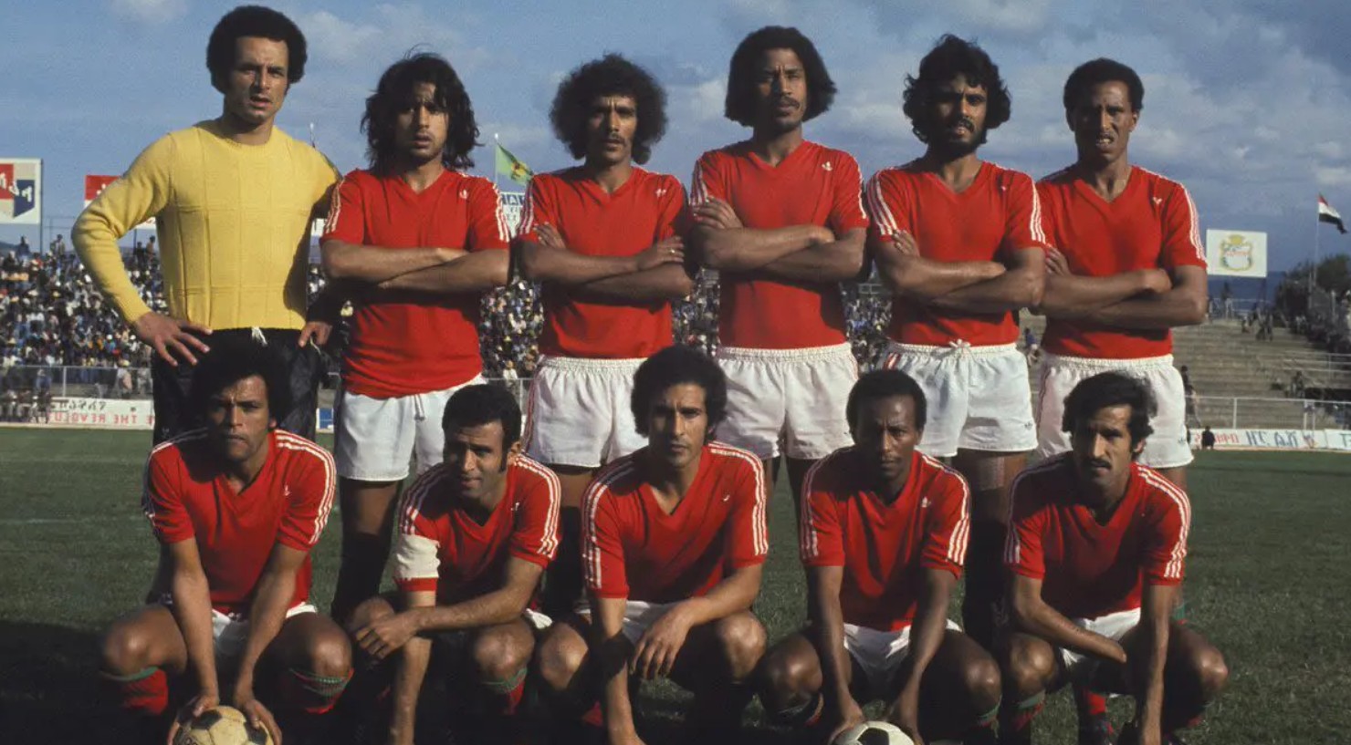 Tuyển Morocco từng vô địch AFCON 1976.