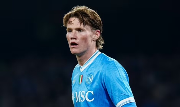 Ảnh bài viết McTominay hạnh phúc ở Napoli