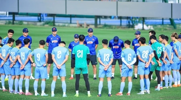 Thầy trò HLV Kim Sang Sik sẵn sàng cho giải U23 châu Á.