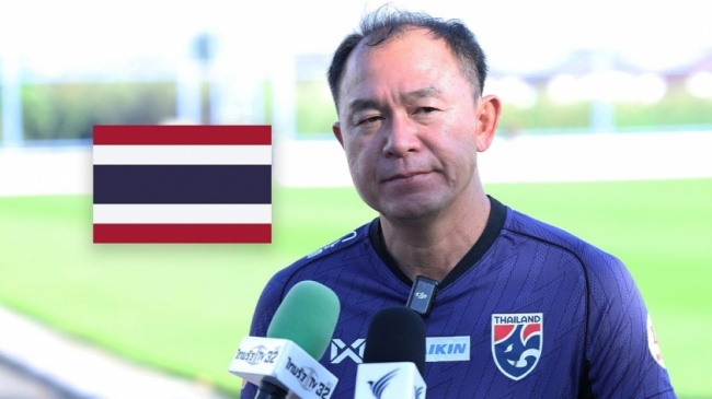 Ảnh bài viết HLV Thawatchai khích lệ tinh thần của U23 Thái Lan, đặt mục tiêu vượt qua vòng bảng