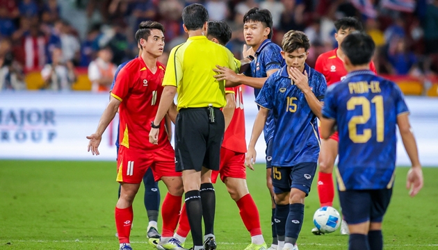 Bóng đá Thái Lan thất bại trước Việt Nam trong năm 2025.