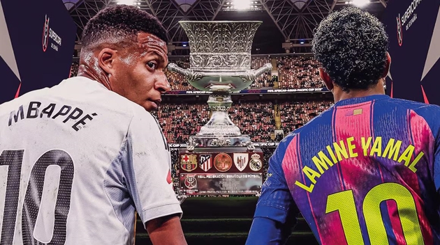 Ảnh bài viết Mbappe và Yamal tranh ngai vàng El Clasico