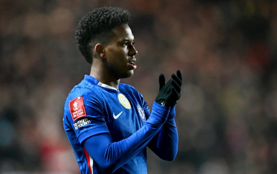 Estevao Willian đang có phong độ cao cùng Chelsea.