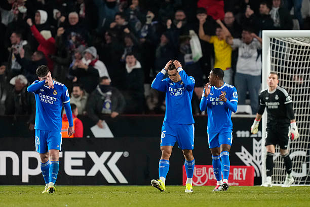 Real đã chính thức bị loại khỏi Copa del Rey.