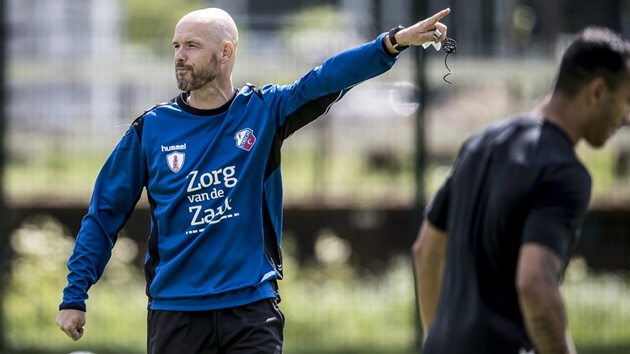 Ten Hag thành danh ở Utrecht