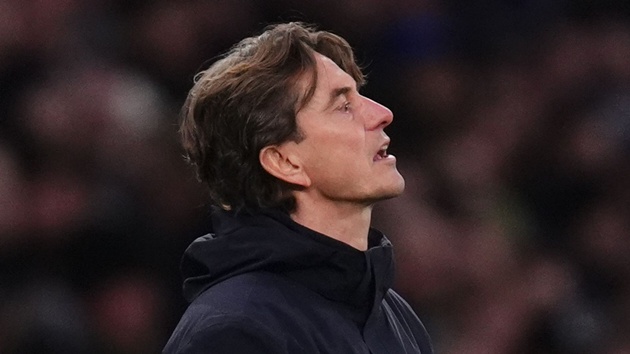 Ảnh bài viết Lãnh đạo Tottenham họp khẩn định đoạt tương lai của Thomas Frank