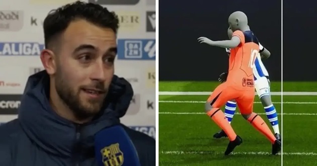 Ảnh bài viết Eric Garcia mỉa mai chính trọng tài cũng không tin vào quyết định việt vị