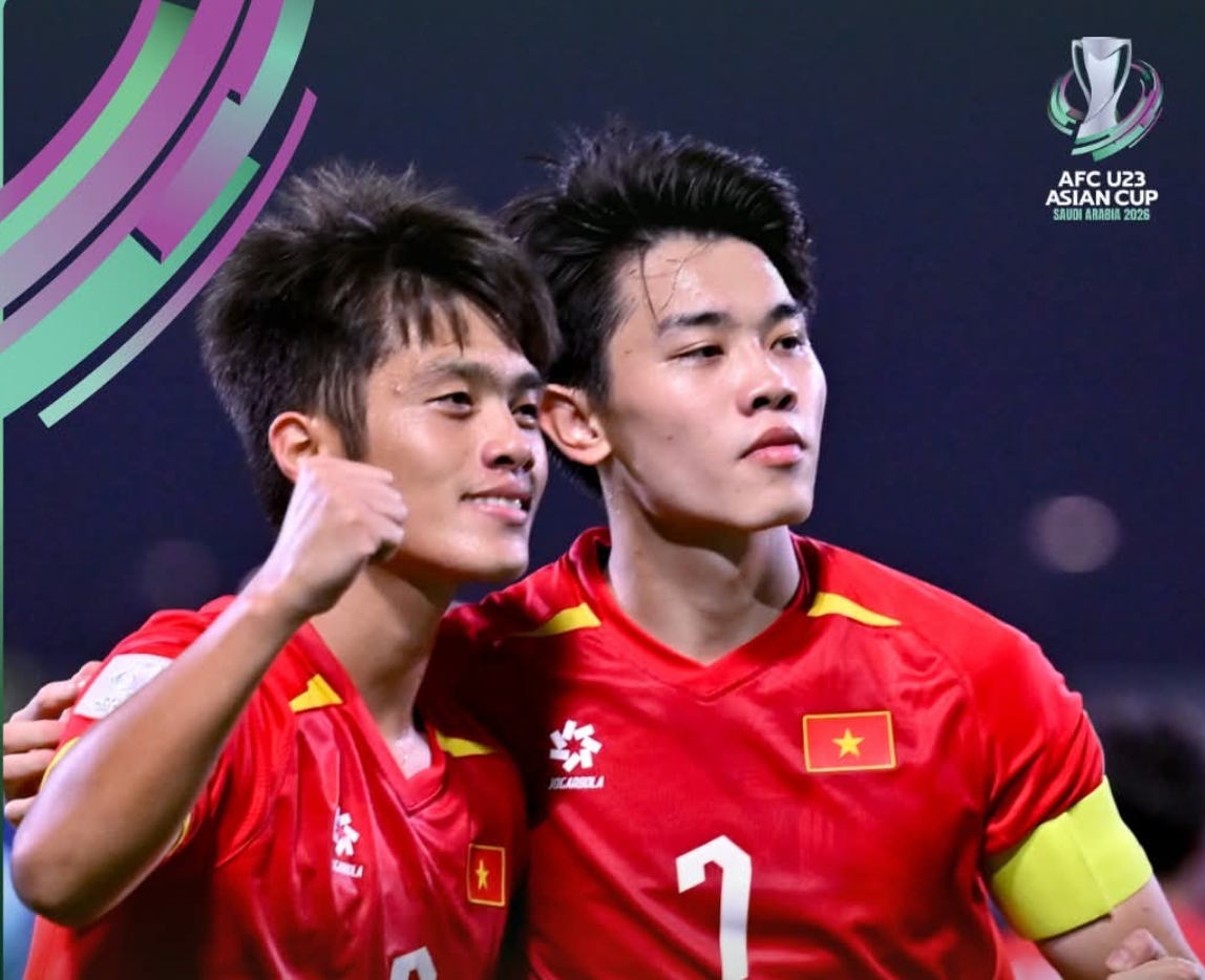 Đình Bắc tiếp tục để lại dấu ấn. Ảnh: AFC.