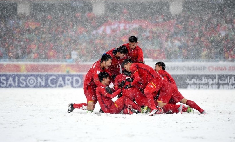 U23 Việt Nam từng có những ngày tháng khó quên tại Thường Châu.