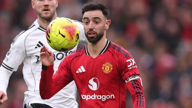 Bruno Fernandes (7,6/10): Đội trưởng MU gia tăng thành tích kiến tạo với quả tạt chuẩn xác cho Casemiro, trước khi dọn cỗ cho Sesko.