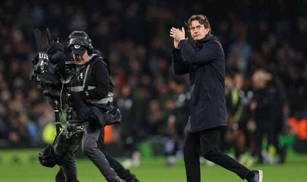 Frank thở phào sau trận hòa với Man City.