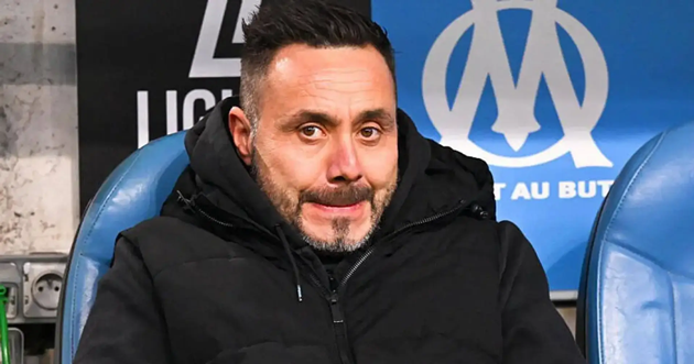 Romano xác nhận De Zerbi chia tay Marseille.