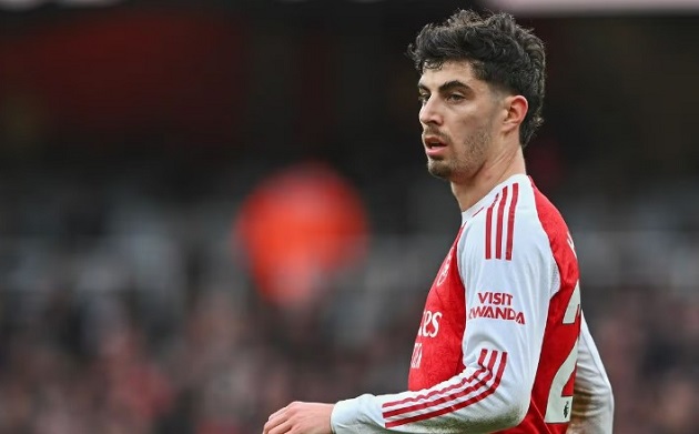 Ảnh bài viết Vắng Havertz, cỗ máy Arsenal dễ lệch nhịp