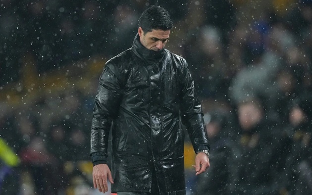 Ảnh bài viết Arteta hết đường lùi khi Arsenal tự bắn vào chân