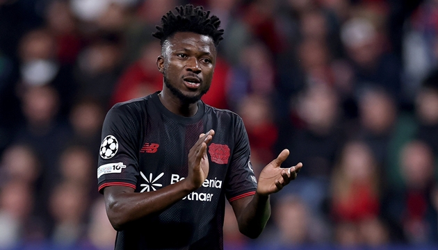Ảnh bài viết Man Utd đấu Liverpool vụ Tapsoba 52 triệu bảng