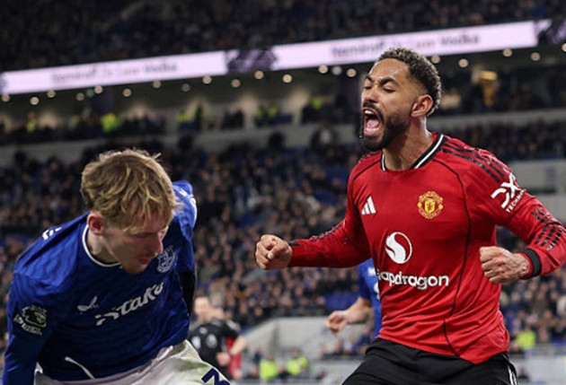 Ảnh bài viết Cunha rực sáng với 11 pha phòng ngự giúp Man Utd hạ Everton