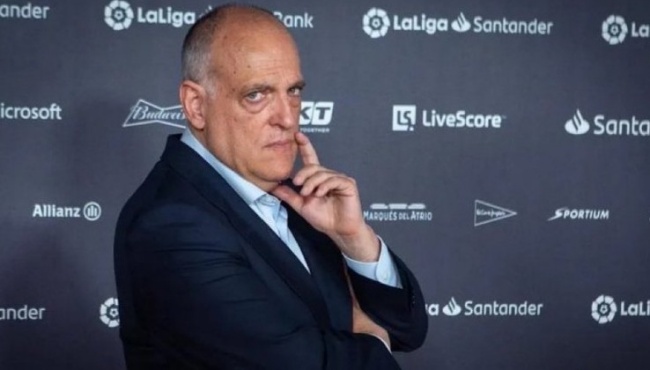 Javier Tebas muốn tổ chức 1 trận đấu La Liga ở Mỹ.