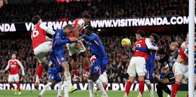 Ảnh bài viết Arsenal hạ Chelsea bằng thứ vũ khí phạt góc đáng sợ