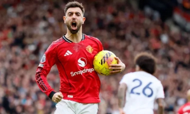 Ảnh bài viết Lineker ca ngợi bộ não thiên tài của Bruno Fernandes