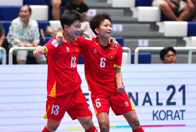 Ảnh bài viết Hủy diệt Indonesia 4-1, futsal nữ VN giành HCĐ
