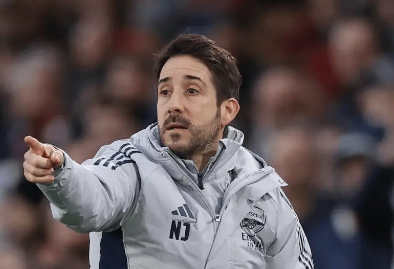Chuyên gia Nicolas Jover của Arsenal.
