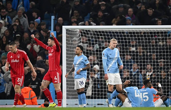 Ảnh bài viết HLV Forest ca ngợi cá tính của học trò sau trận hòa Man City