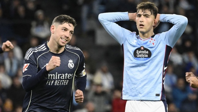 Valverde ghi bàn thắng quyết định cho Real.