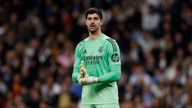 Courtois sẽ nghỉ thi đấu 6 tuần.