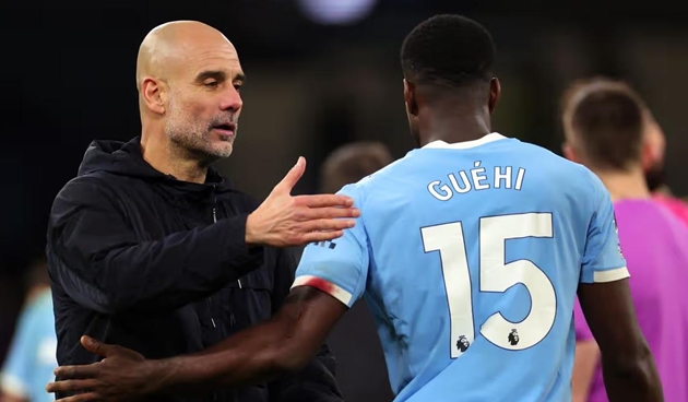 Pep Guardiola phát cáu vì Marc Guehi không được đá chung kết EFL Cup.