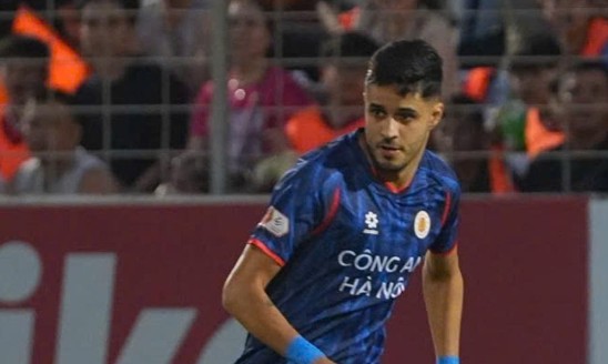 Leo Artur tỏa sáng trong màu áo CAHN. Ảnh: CAHN FC.