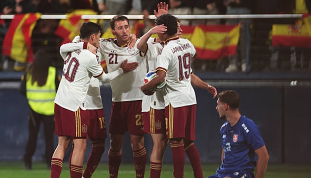 Ảnh bài viết Oyarzabal lập cú đúp, Tây Ban Nha đè bẹp Serbia 3-0